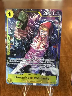 Rosinante & Trafalgar Law Illustration Box Volume 6 Promos OP12-108 & P-093 - Image 2
