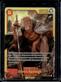 2024 One Piece Two Legends Silvers Rayleigh #OP08-118 - Image 1