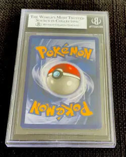Machamp Rare 1999 Base 1st Edition Thin Stamp #8 Hologram Pokemon BGS 7 - Image 2