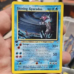 Pokemon Shining Gyarados Neo Revelation 65/64 Holo Secret Rare 1st Edition Engl. - Image 5