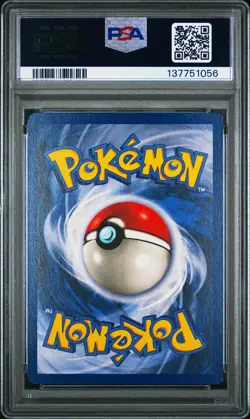 1999 POKEMON BASE SET UNLIMITED #42 WARTORTLE PSA 8 - Image 2