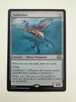 Nulldrifter MTG Magic the Gathering Card NM Near Mint MH3 - Image 1