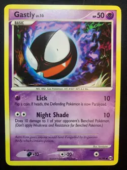 GASTLY - 36/99 - ARCEUS - POKEMON CARD - LP - Image 1