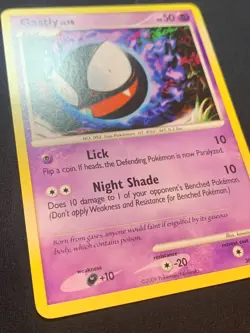 GASTLY - 36/99 - ARCEUS - POKEMON CARD - LP - Image 3