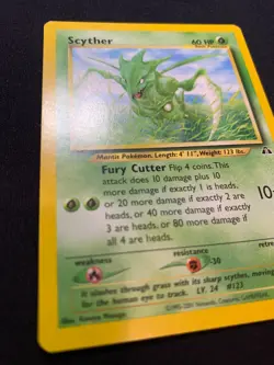SCYTHER - 46/75 - NEO DISCOVERY - POKEMON CARD - LP - Image 2