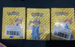 3 Pack Pokemon Card Foil GOLD PACK CARDS TCG GX Vmax GX Card Charizard 55Pcs - Image 1