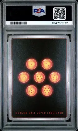 2025 DRAGON BALL SUPER CARD GAME FUSION WORLD JPN WISH FOR SHENRON BULMA PSA 10 - Image 2