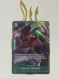 Dracule Mihawk (Illustration Box Vol.4) Foil SR One Piece Promotion Cards ST12-0 - Image 1
