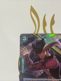 Dracule Mihawk (Illustration Box Vol.4) Foil SR One Piece Promotion Cards ST12-0 - Image 3