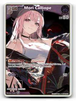 hololive OFFICIAL CARD GAME Mori Calliope (S) hBP02-055 - Quintet Spectrum - Image 1