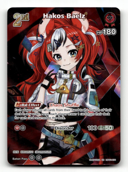 hololive OFFICIAL CARD GAME Hakos Baelz (SR) - Blooming Radiance - Image 1