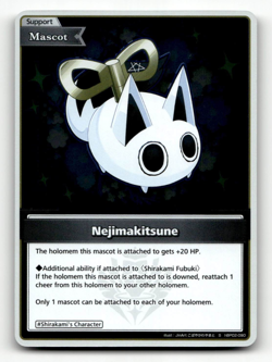 hololive OFFICIAL CARD GAME Nejimakitsune (S) hBP02-090 - Quintet Spectrum - Image 1