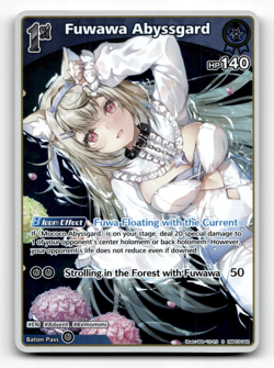 hololive OFFICIAL CARD GAME Fuwawa Abyssgard (S) - Elite Spark - Image 1