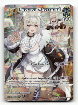 hololive OFFICIAL CARD GAME Fuwawa Abyssgard (SR) - Elite Spark - Image 1
