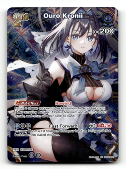 hololive OFFICIAL CARD GAME Ouro Kronii (SR) - Blooming Radiance - Image 1