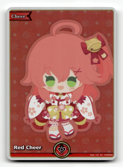 hololive OFFICIAL CARD GAME Red Cheer (SY) - Elite Spark - Image 1