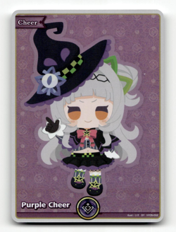 hololive OFFICIAL CARD GAME Purple Cheer (SY) hY05-002 - Quintet Spectrum - Image 1