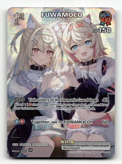 hololive OFFICIAL CARD GAME FUWAMOCO (SR) - Elite Spark - Image 1