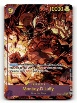 One Piece Card Game Monkey.D.Luffy (Alternate Art) - Emperors in the New World - Image 1