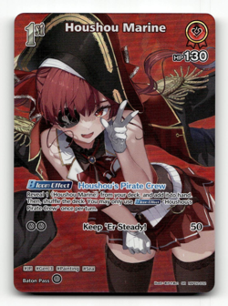 hololive OFFICIAL CARD GAME Houshou Marine (SR) hBP02-032 - Quintet Spectrum - Image 1