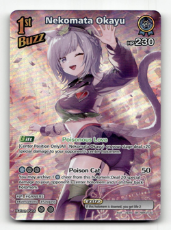 hololive OFFICIAL CARD GAME Nekomata Okayu (SR) hBP02-041 - Quintet Spectrum - Image 1