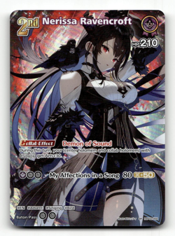 hololive OFFICIAL CARD GAME Nerissa Ravencroft (SR) hBP02-068 - Quintet Spectrum - Image 1