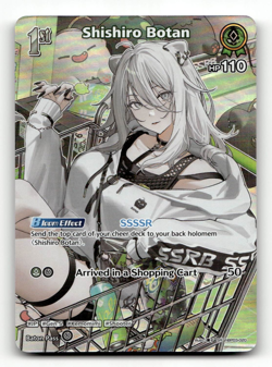 hololive OFFICIAL CARD GAME Shishiro Botan (SR) - Elite Spark - Image 1