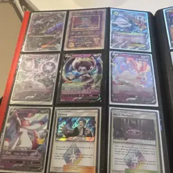 Pokemon TCG Card Lot Charizard Pikachu Zapdos Mewtwo Groudon Holo Binder - Image 5