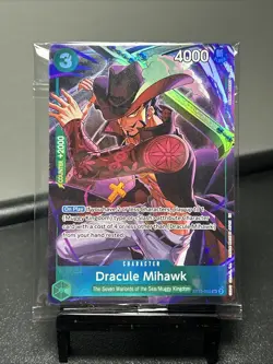 Dracule Mihawk (Illustration Box Vol.4) ST12-003 One Piece Promotion Cards Foil - Image 1