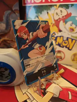 Nami OP03-040 L Mighty Enemies - ONE PIECE Card Game JAPANESE NM See Pics - Image 3
