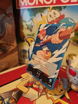 Nami OP03-040 L Mighty Enemies - ONE PIECE Card Game JAPANESE NM See Pics - Image 4