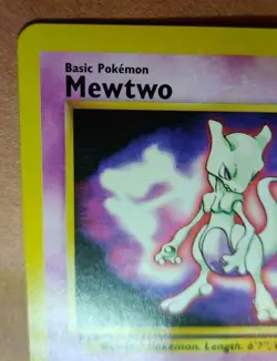 WOTC Black Star Promotional Pokemon Card Mewtwo #3 - Image 2