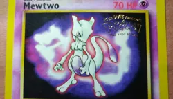 WOTC Black Star Promotional Pokemon Card Mewtwo #3 - Image 5