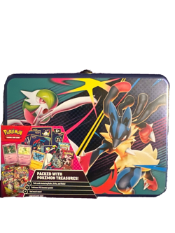 Pokemon 2025 Fall Mega Collector Chest Tin Box - 6 Packs & 3 Foil Cards - Image 1