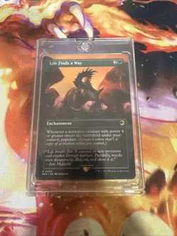 Magic MTG - Life Finds a Way (Borderless) - Universes Beyond: Jurassic Park - Image 3