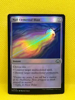 MTG Null Elemental Blast - Modern Horizons 3 - Foil - Image 1