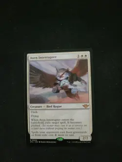 MTG OTJ #4 Aven Interrupter Outlaws of Thunder Junction Regular - Image 1