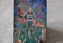 Eladamri, Lord of Simps | Satirical Altered Art MTG - Image 1