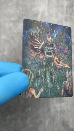 Eladamri, Lord of Simps | Satirical Altered Art MTG - Image 2