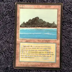 TROPICAL ISLAND Revised Italian Foreign Black Border (FBB) MTG - Image 4
