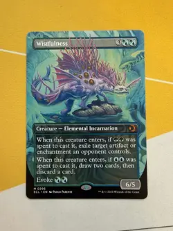 WISTFULNESS [Borderless] - Mythic - ECL Lorwyn Eclipsed MTG #0296 Free Ship - Image 1