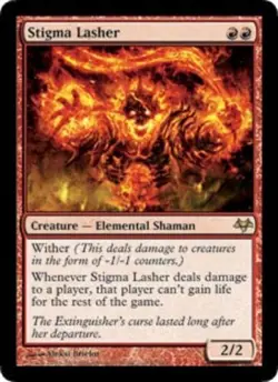 Stigma Lasher Magic mtg Moderate Play, English Eventide x1 - Image 1
