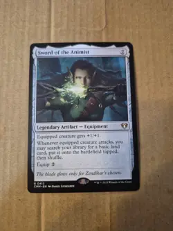 Sword of the Animist Commander Masters Regular - Image 1