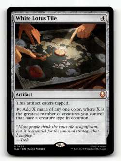 MTG - White Lotus Tile #262 - Avatar: The Last Airbender - Image 1