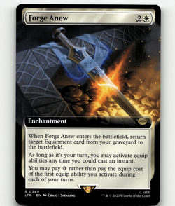 MTG - Forge Anew (Extended Art) 349 - The Lord of the Rings - Image 1