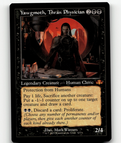 MTG Yawgmoth, Thran Physician (Retro Frame) Regular Dominaria Remastered Mythic - Image 1