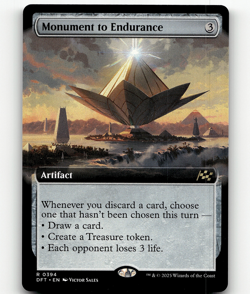 MTG Monument to Endurance (Extended Art) #394 - Aetherdrift - Image 1