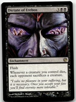 MTG Dictate of Erebos Journey into Nyx 65/165 Regular Rare - Image 1