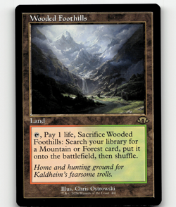 MTG Wooded Foothills (Retro Frame) #441 - Modern Horizons 3 - Image 1