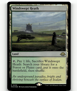 FOIL - MTG Windswept Heath #235 - Modern Horizons 3 - Image 1